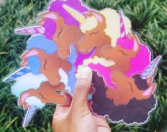 Unicorn Bookmarks | Black Girl Magic