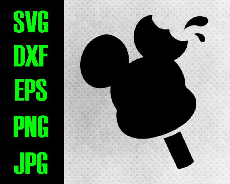 Mickey Ice Cream Svg Dxf Eps Png Jpg Cutting Files Cricut Etsy