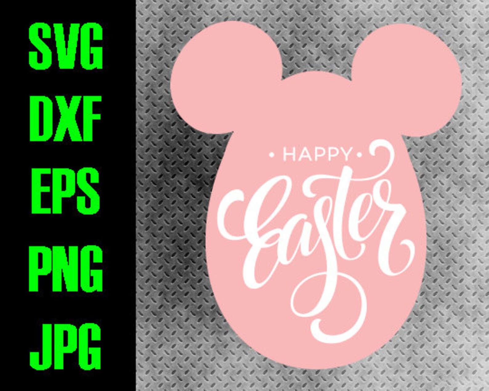Disney Easter Svg Dxf Eps Png Jpg Cutting Files | Etsy