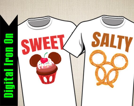 Sweet \u0026 Salty Disney Iron on Matching 