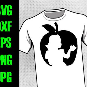Download Snow White svg dxf eps png jpg cutting files cricut | Etsy