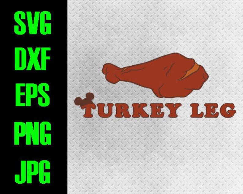 Download Disney Turkey Leg svg dxf eps png jpg cutting files | Etsy