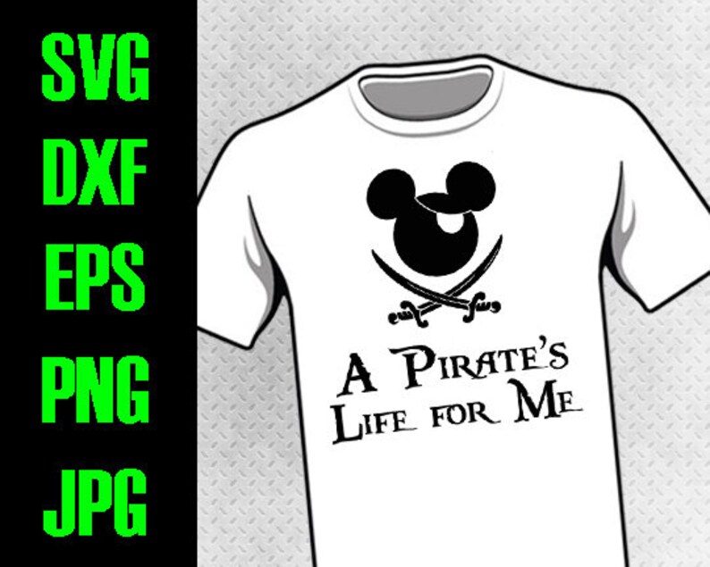Download Disney Pirate's Life svg dxf eps png jpg cutting | Etsy