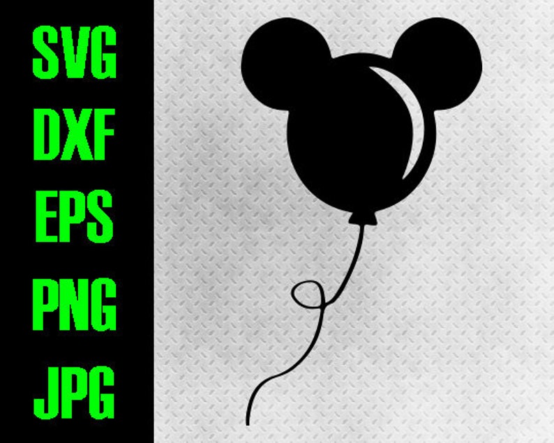 Free Free 63 Svg Mickey Balloons Disney Balloon Svg SVG PNG EPS DXF File