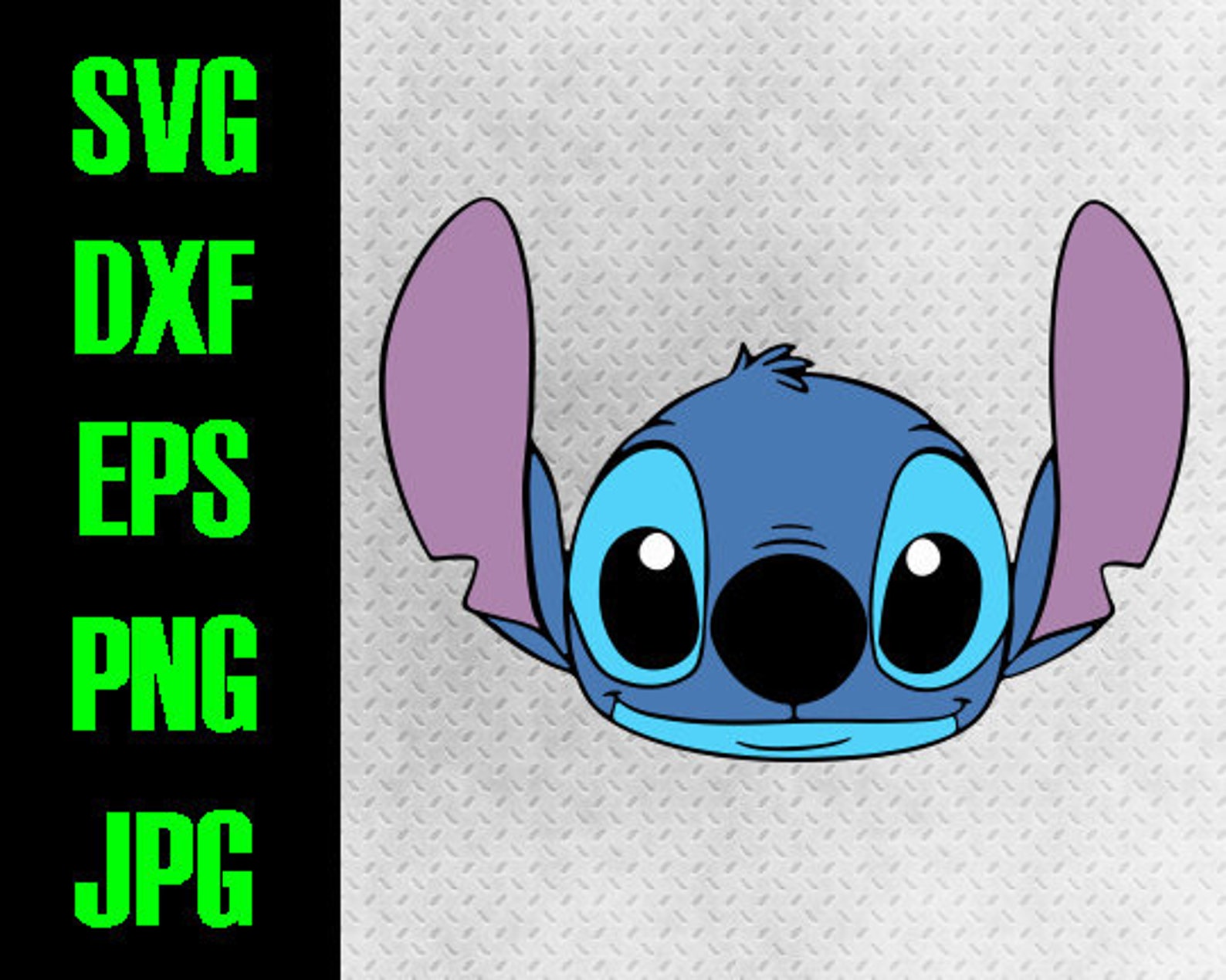 Stitch svg dxf eps png jpg cutting files cricut | Etsy