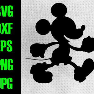 Disney SVG Mickey Balloon *Digital File Only* SVG png cdr eps jpg Silhouette Cricut Laser for Personal and Commercial Use