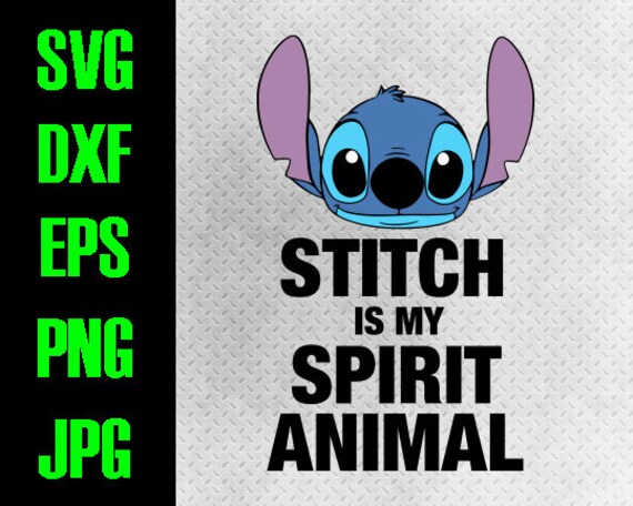 Stitch svg dxf eps png jpg cutting files cricut | Etsy