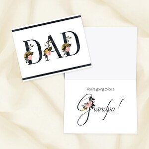 Faire-part de grossesse, sexe révélé, carte à gratter pour bébé, grands-parents, grand-mère, tante, oncle, papa, toutes les occasions, personnalisé