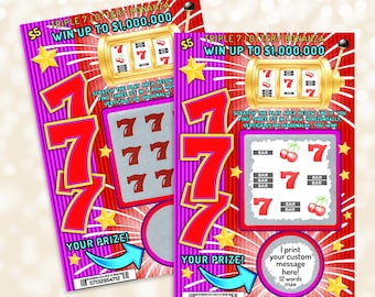 PREGNANCY ANNOUNCEMENT Card Gender Reveal Scratch Card Fake Lottery Ticket Grandparents Aunt Uncle Grandma Baby Reveal All Occasion