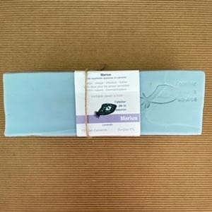 MARIUS-Seife 1 kg, sparsam, Null-Abfall-Seife, Kaltverfahrenseife, schnittfertig, ökologische Seife, große Seife, Seifenwürfel
