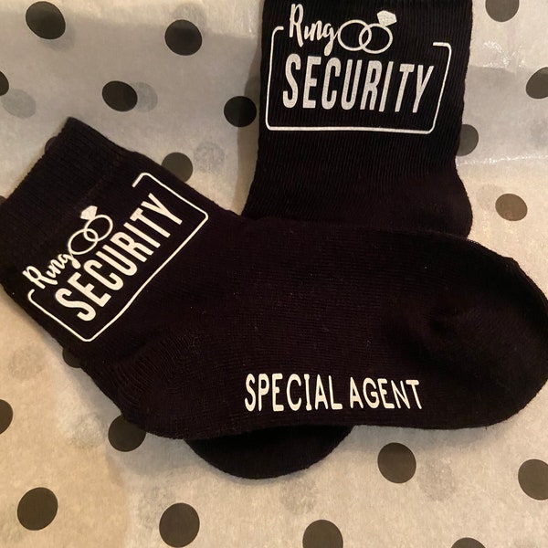 Ring Security Socks personalized