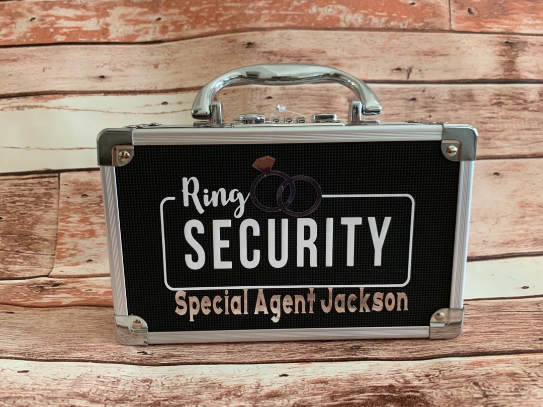 RING SECURITY Briefcase Only Ring Bearer Case Limited Time FREE