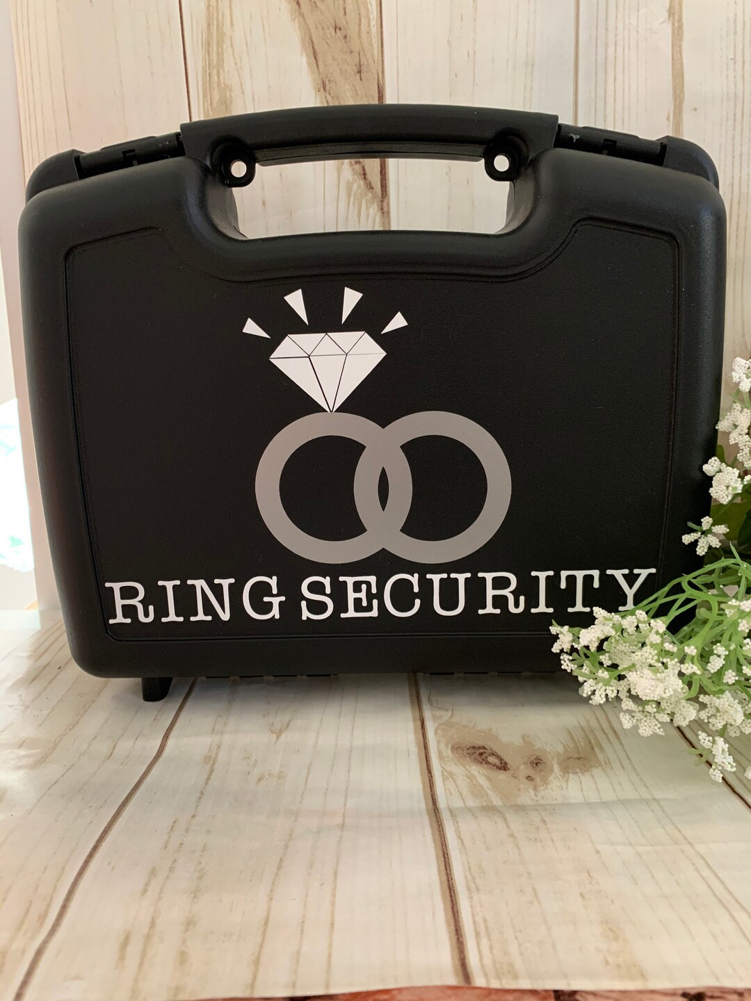 RING Security Briefcase Only READY to SHIP Ring Bearer Case Sunglasses