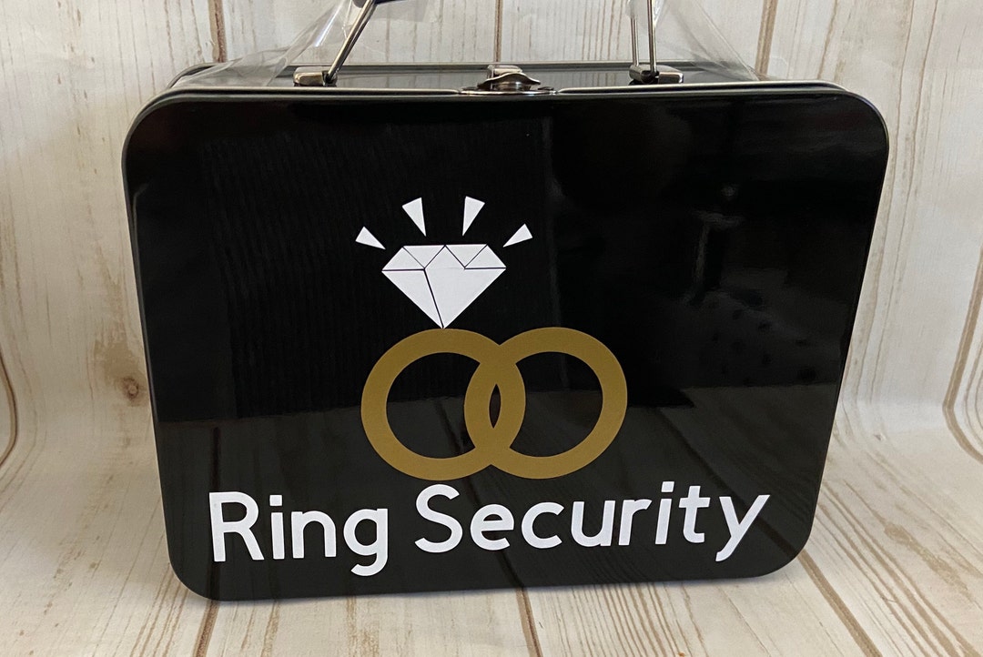 RING SECURITY Briefcase Box Complete With Activity Book Etsy