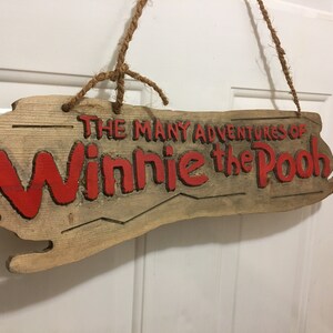 Pooh Ride Sign Winnie the Pooh Ride Magic Kingdom Fantasyland Walt Disney World Many ...