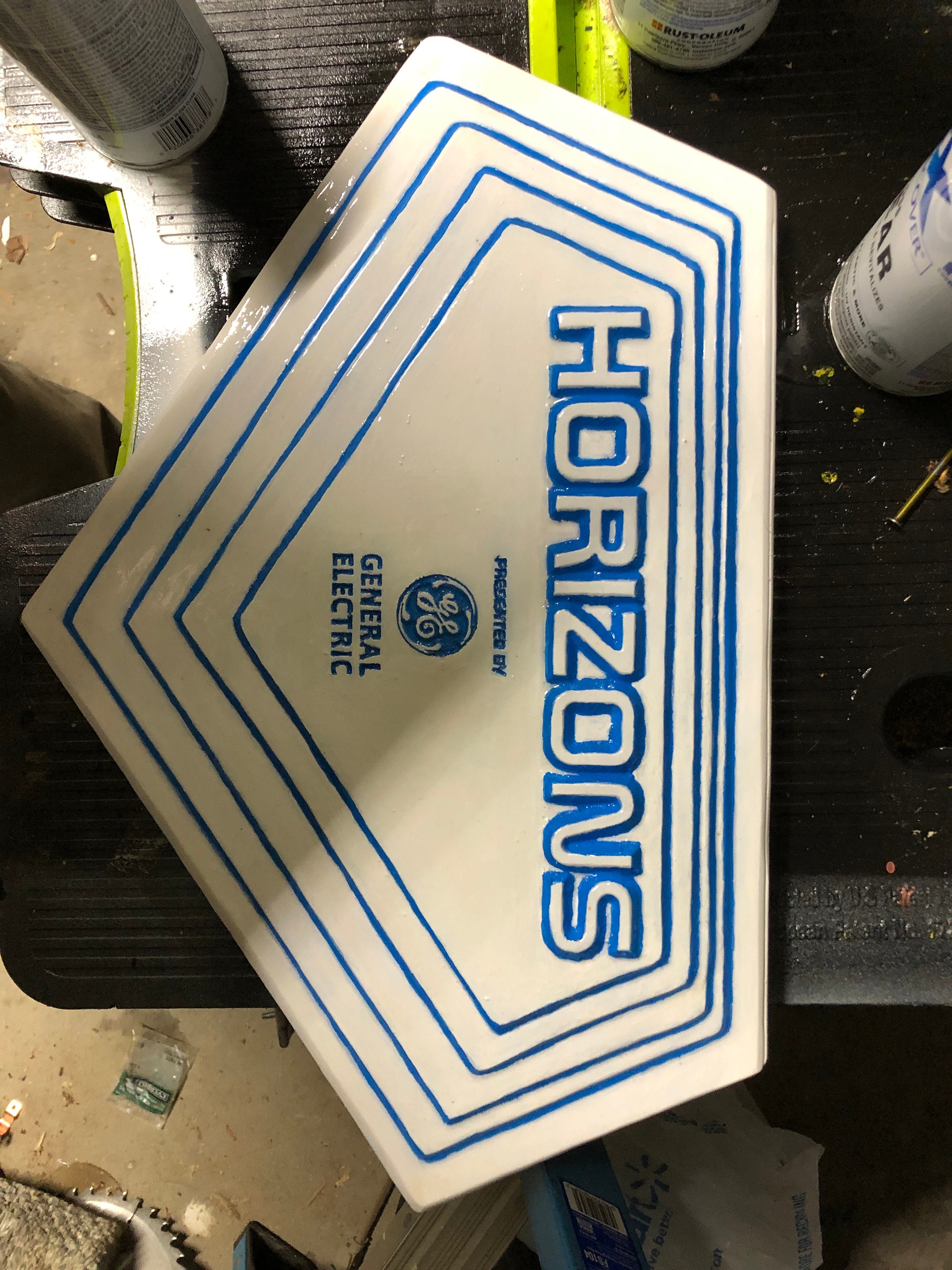 Retro Horizons Sign Epcot World of Motion Spaceship Earth - Etsy