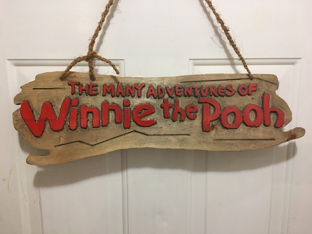 Pooh Ride Sign Winnie the Pooh Ride Magic Kingdom Fantasyland Walt Disney World Many ...