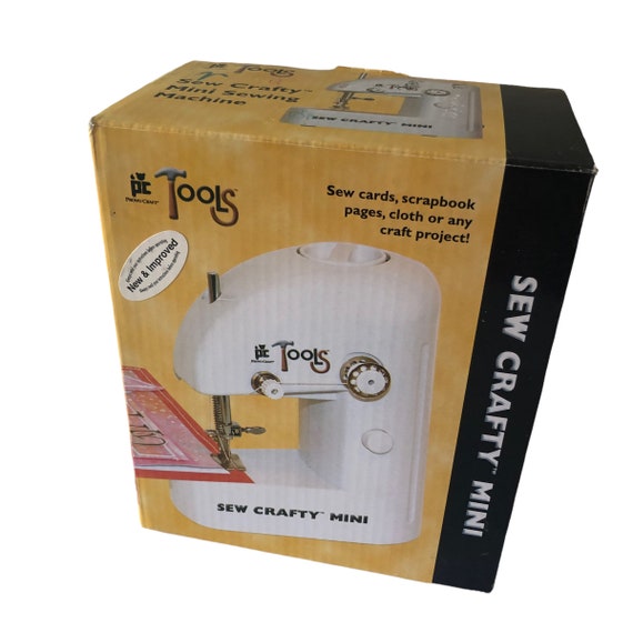 Sew Crafty Mini Sewing Machine Lightweight Battery Operated Etsy