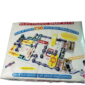 Electronic Snap Kits Build Over 750  Projects Electronics 303 Manual Incomplete?