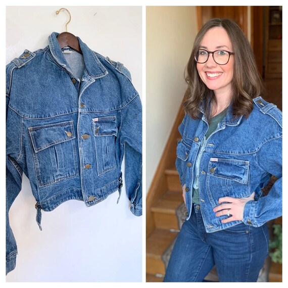 guess jean jacket mens vintage