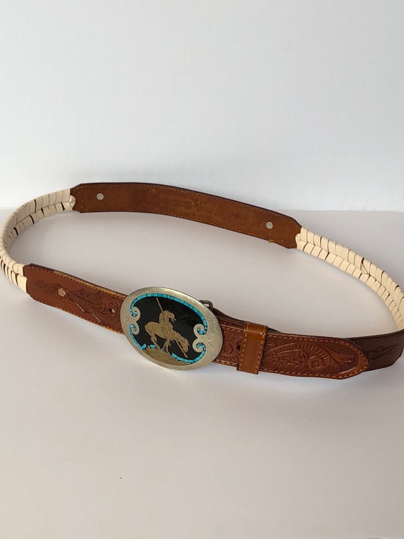 vintage cowboy belt