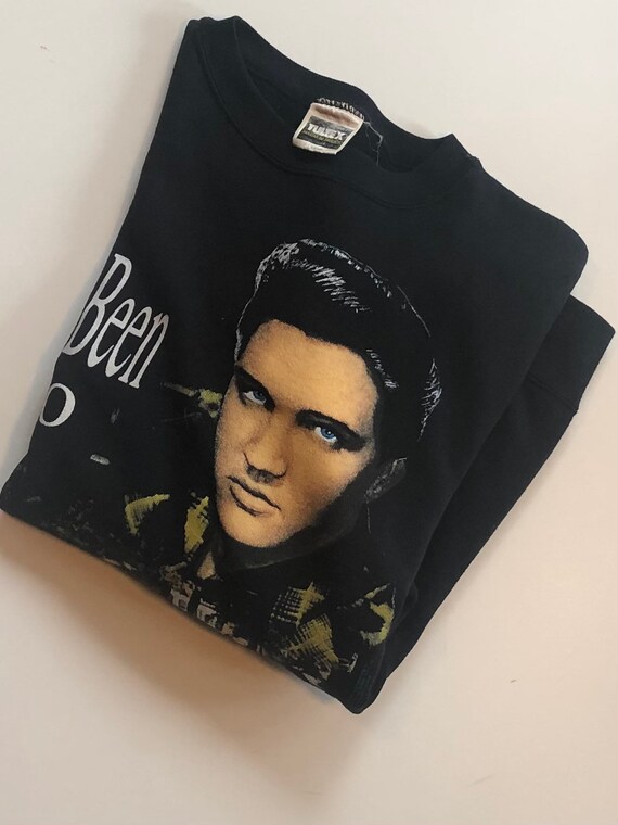 Vintage Elvis sweatshirt, Graceland Elvis Presley… - image 8