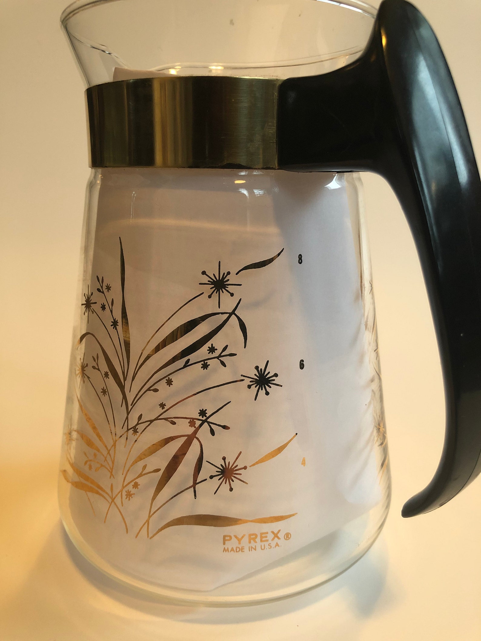 vintage pyrex glass coffee carafe