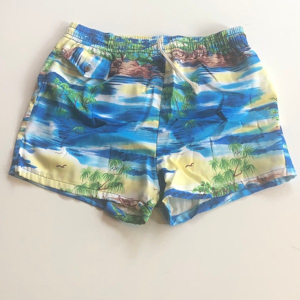 Vintage Swim Trunks - Etsy