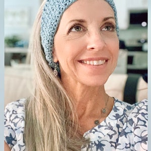 Headband Crochet Pattern / Beautiful Headband / Ear Warmer / CROCHET PATTERN / Boho Head Wrap / Crochet Headband