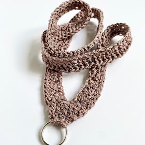 Crochet Lanyard Patterns / Two Lanyard Crochet Patterns / EASY CROCHET PATTERN / Work Gift