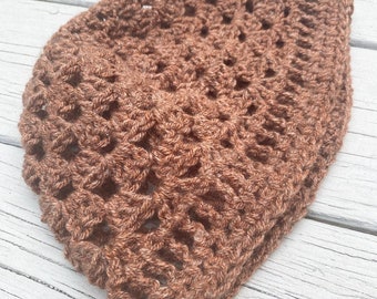 Easy Fall Beanie Crochet Pattern / One Skein Beanie / EASY CROCHET PATTERN