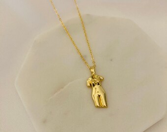 Body necklace female body chain female 