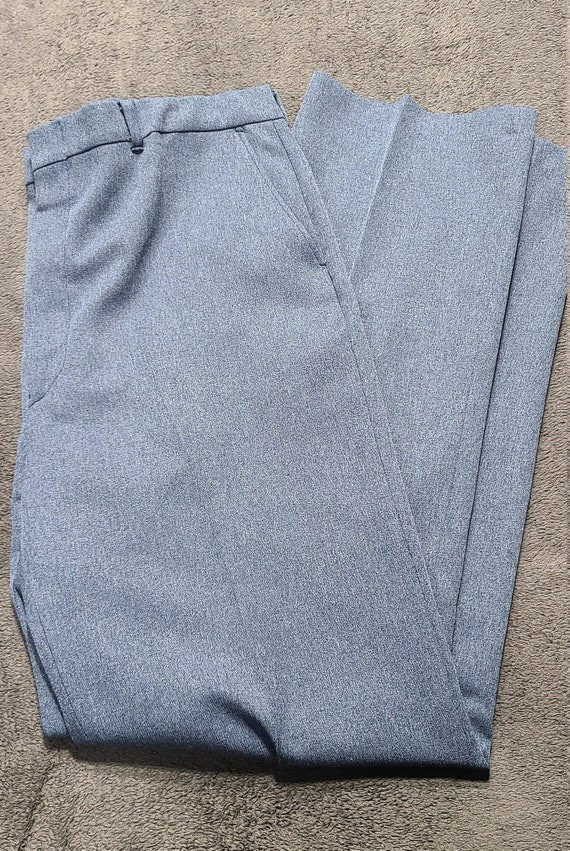 Vintage Blue/Gray Sears Sportswear Perma-Prest Ple