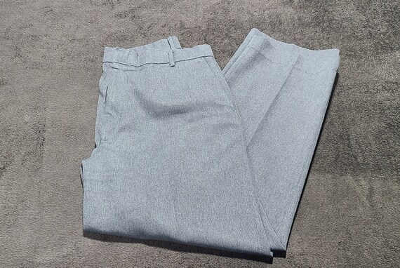 Vintage Gray Levis Action Slacks - image 1