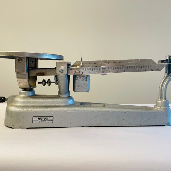 Welch balance beam scale