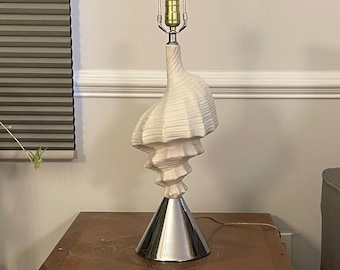 MCM Conch Shell Lamp