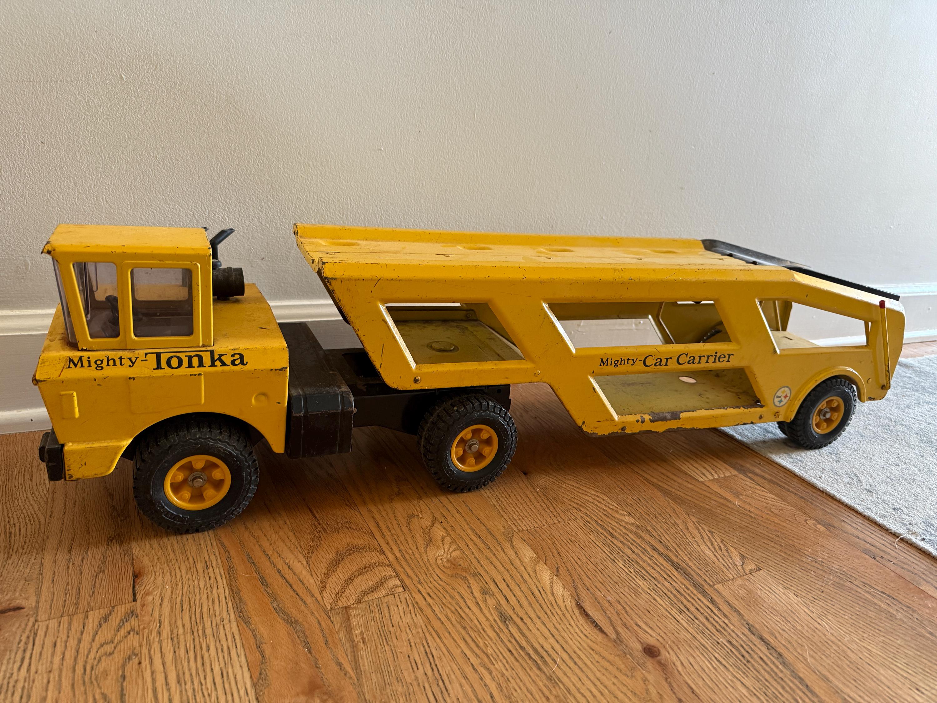 Mighty Tonka Car Carrier-full Size - Etsy