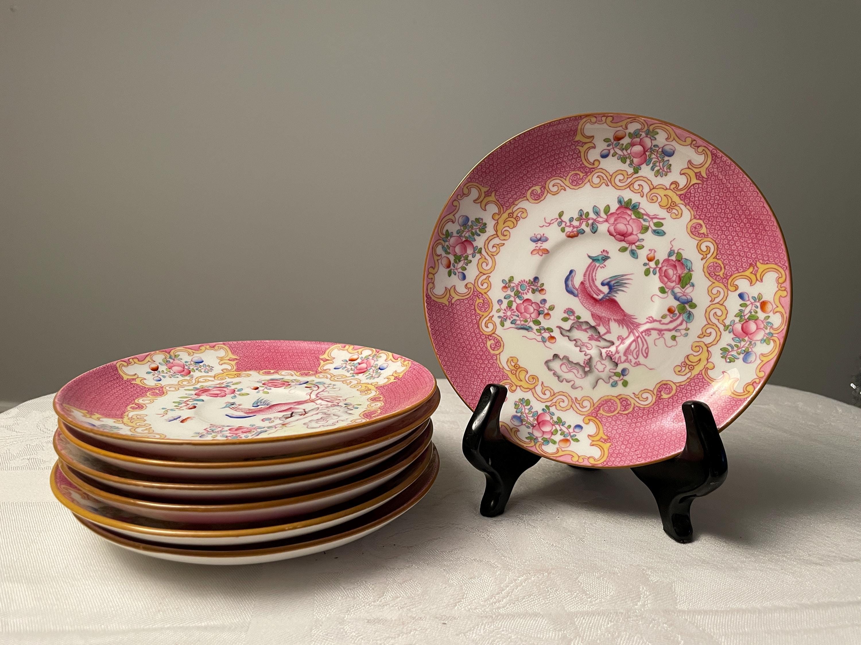 Minton Cockatrice Pink - Etsy