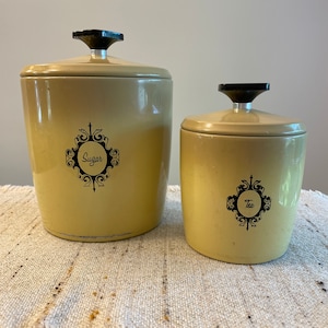 vintage keukenbussen-set van 2