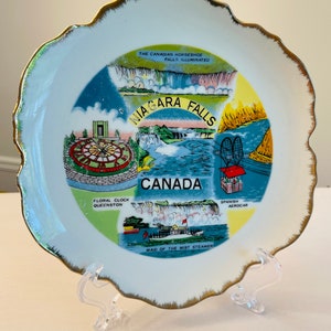 Niagra Falls, Canada-souvenir plate