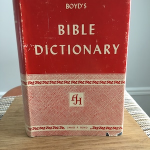 Boyds&#39; Bible Dictionary