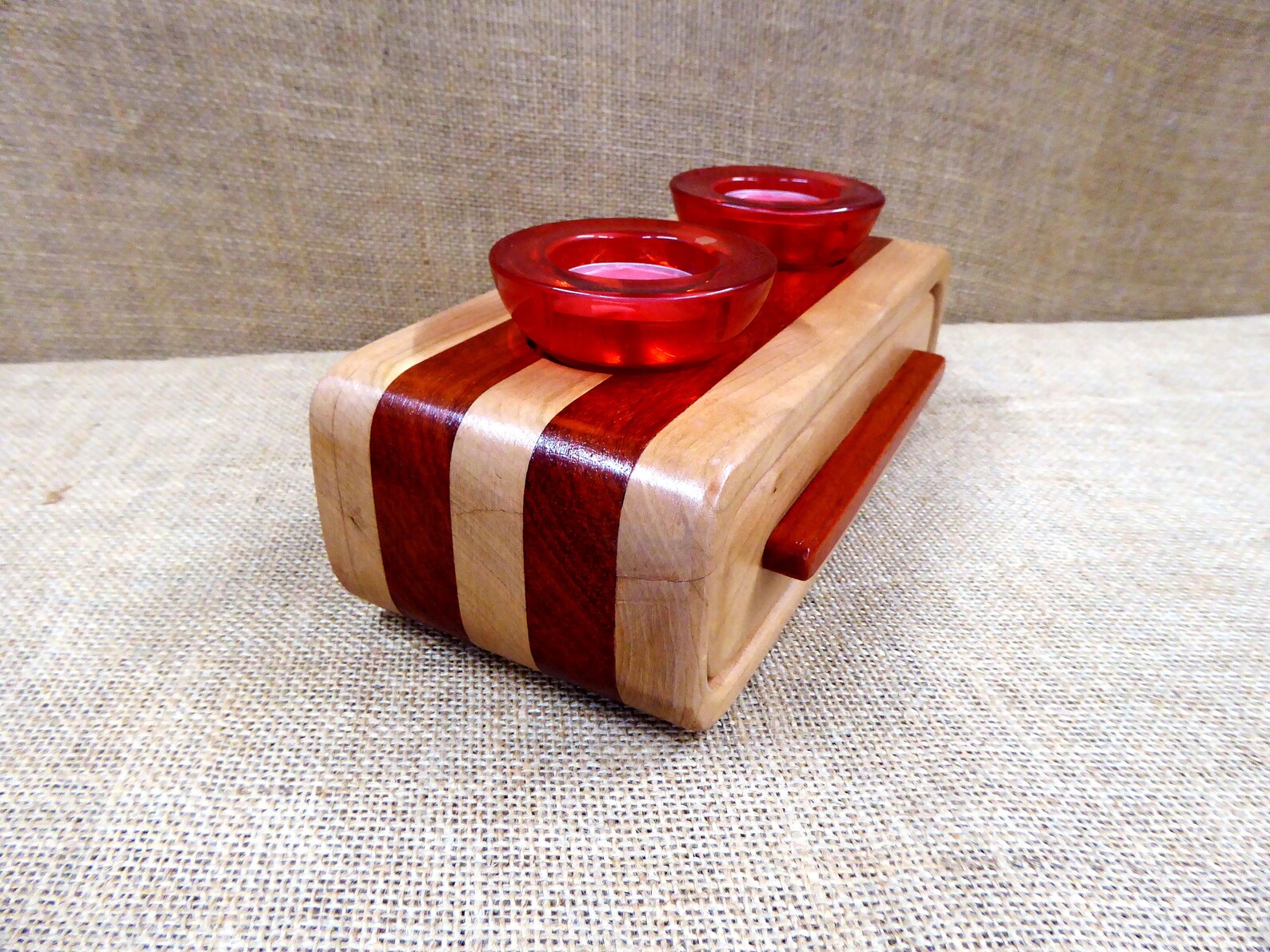 Wooden Bandsaw Candle Holder Box Etsy