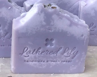 Rustic Lavender handmade Soap