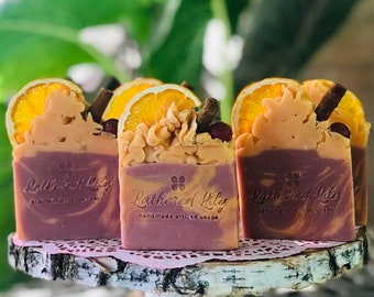 Cranberry Valencia Orange Soap