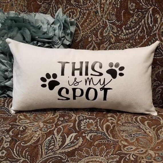 This Is My Spot Pillow 12x24 Pillow Cover Rectangle Etsy