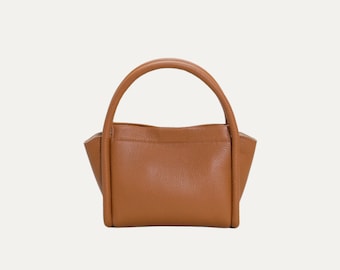 The Alder | Handcrafted Genuine Italian Brown Leather Handbag