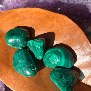 Tumbled Malachite