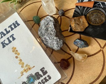 Wealth Kit: Adundance Manifestation Crystal Set