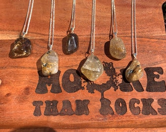 Rutilated Quartz Necklaces