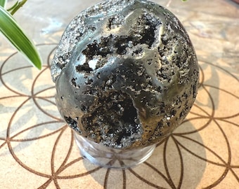 Pyrite Sphere: Protection and Prosperity